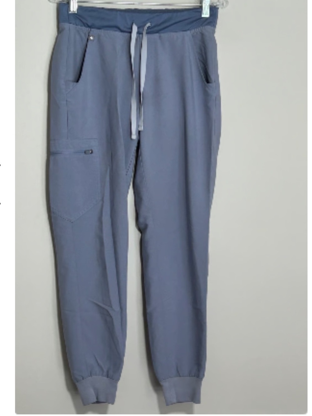 Figs Women's Slate Blue Drawstring zamora Jogger Pants